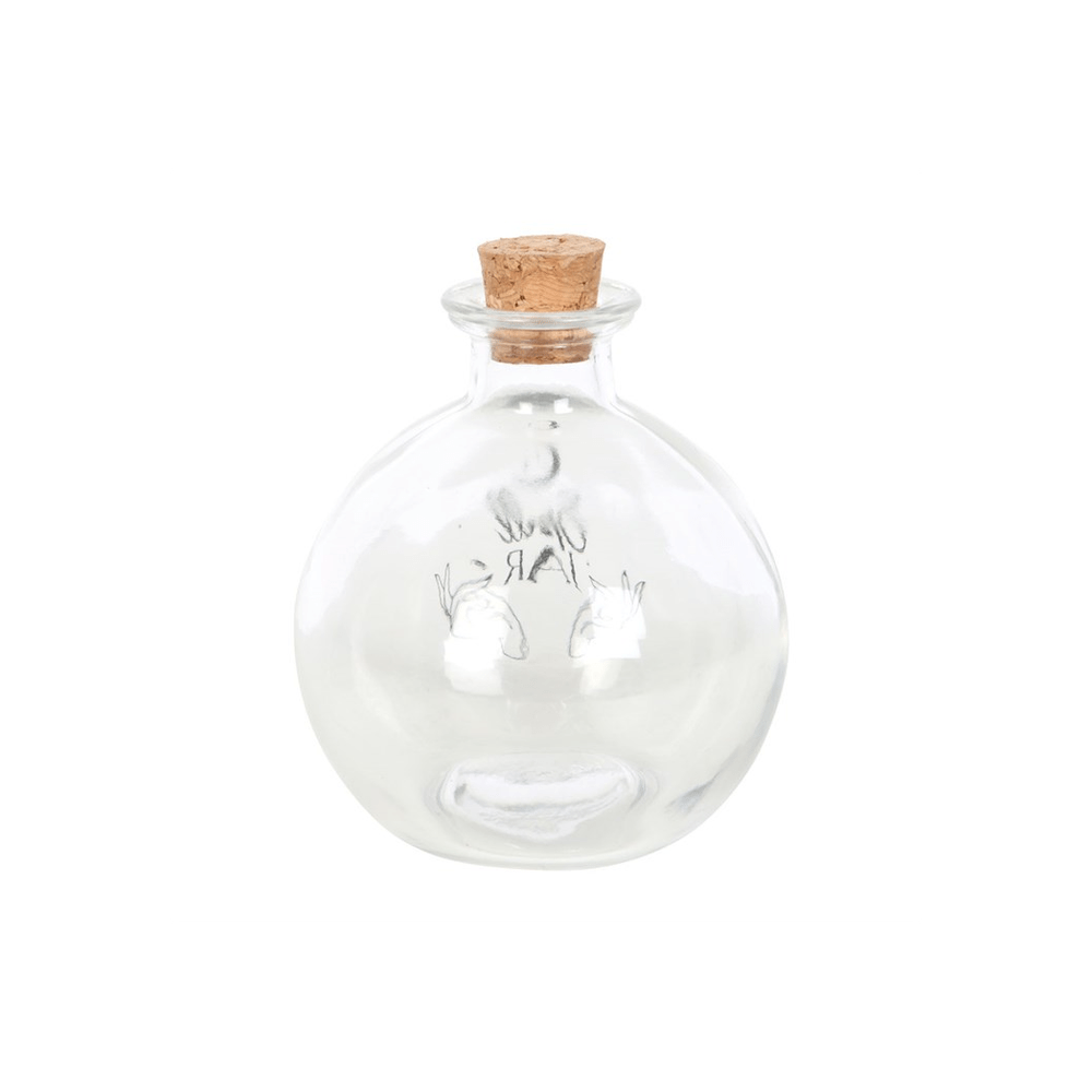 10cm Glass Spell Jar with Recipe Booklet