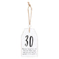 30 Milestone Birthday Hanging Sentiment Sign