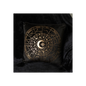 35cm Square Black Astrology Wheel Cushion