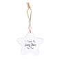 I Thank My Lucky Stars Hanging Star Sentiment Sign