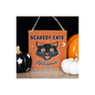Scaredy Cats Welcome Hanging Sign