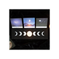 Black Moon Phase Tarot Card Stand Tealight Holder